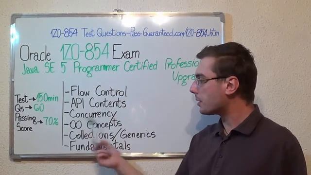 1Z0-854 – Java Exam SE 5 Programmer Test Upgrade Questions смотреть онлайн