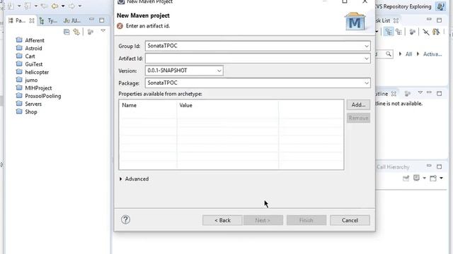 Create a Web Application (J2EE) in Eclipse IDE and Maven Tutorial