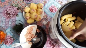 ФАРШИРОВАННЫЙ КАРТОФЕЛЬ в скороварке за 25 минут / Простые Рецепты