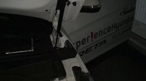 HYUNDAI CRETA установка упоров капота от компании ПАТРИОТ