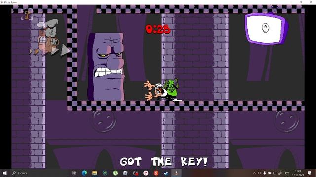 показ моего уровня на старый редактор уровней pizza tower ''jonh's challenge смотреть онлайн