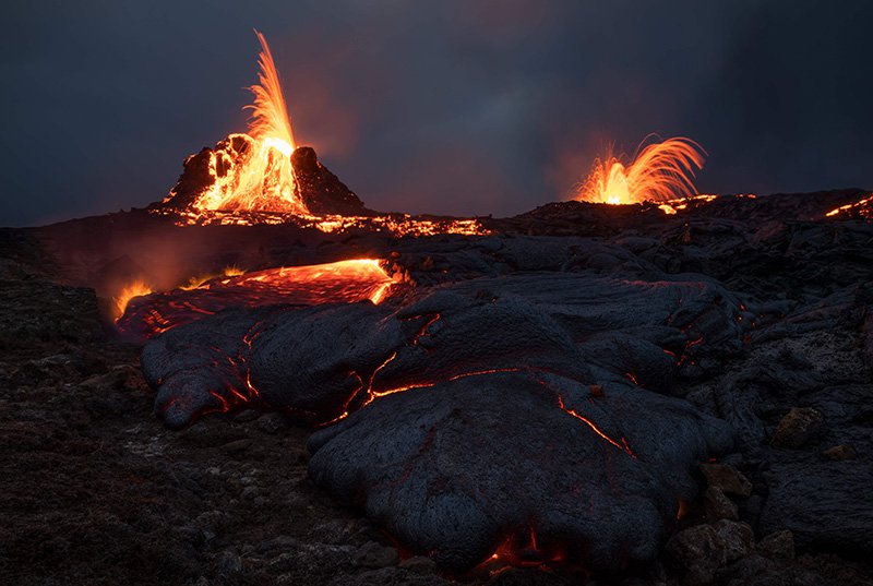 В Исландии объявлено ЧП из-за проснувшегося вулкана / События на ТВЦ