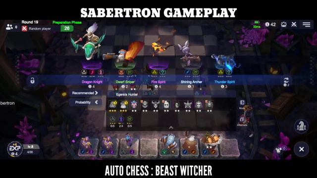 BEAST WITCHER | AUTO CHESS WORLD смотреть онлайн