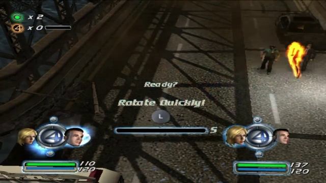 Fantastic Four (PS2 2005) - Часть 8 - Damage Control / В коопе с Ванзиком смотреть онлайн