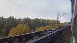 От Красноярска до Новосибирска. Транссиб из окна поезда. Часть 1. Красноярск - Кемчуг