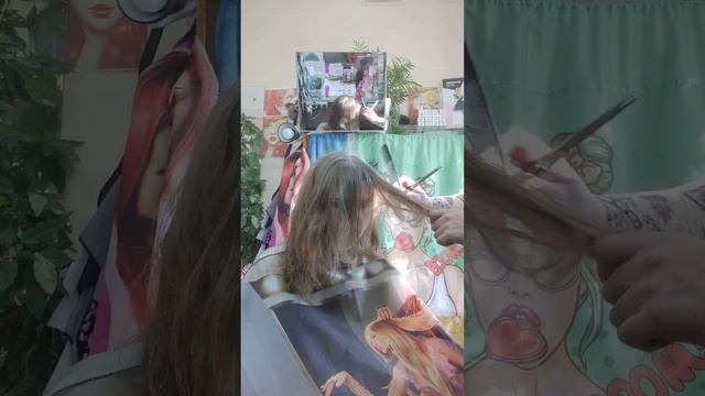 стрижёмся под стрижку Виктория ❤️✂️ смотреть онлайн