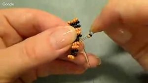 Мастер-класс Георгиевская лента из бисера