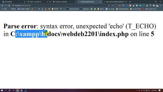 Basic PHP programming Bangla tutorial || Class-01