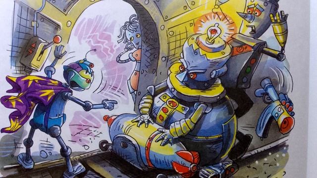 А.В.Саломатов глава "Наш необыкновенный Гоша" из сказки "Приключения робота Гоши" смотреть онлайн