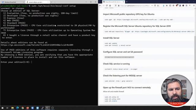 Installing Microsoft SQL Server 2019 on Ubuntu 20.04 LTS // Linux can host your MSSQL Server смотреть онлайн