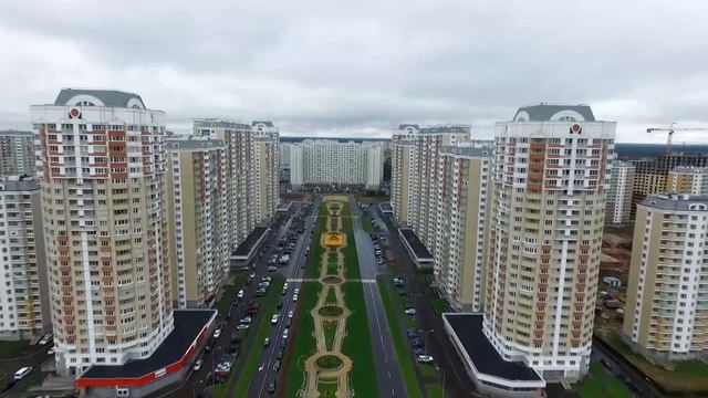Аэросъемка ЖК "Центр-2" 20.09.2016 смотреть онлайн