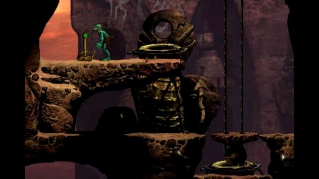 Oddworld: Abe's Oddysee #8 - Быстрые ноги смерти не боятся | Прохождение игры смотреть онлайн