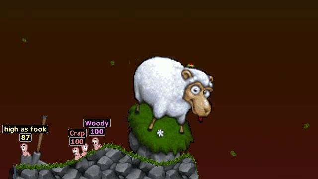 Worms World Party: Multi-team gameplay смотреть онлайн