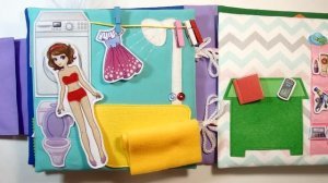 Кукольный домик для супружеской пары с питомником кошек и кабинетом врача