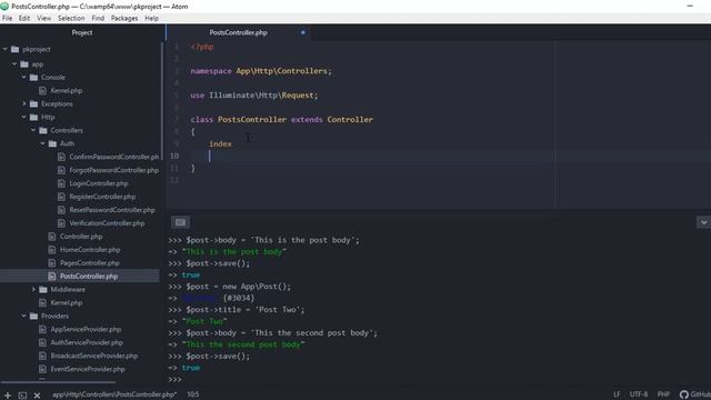 PHP Laravel Tutorial for Beginners - Fetching Data Using Eloquent ORM Part 1