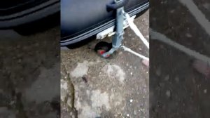 управление  лодкой пвх викинг 350 с помощью переднего колеса