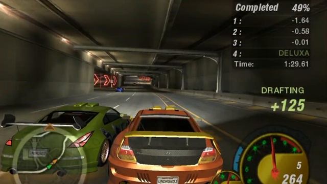 Need For Speed Underground 2|Sprint race with maximum traffic with hyundai смотреть онлайн