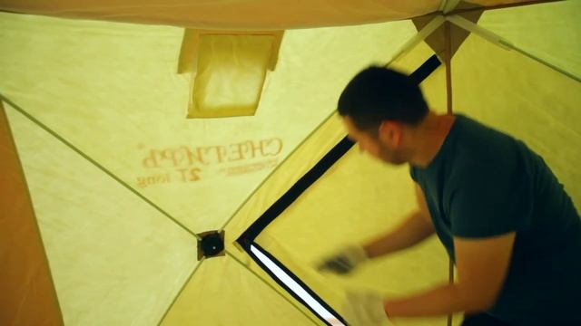 Обзор зимней палатки Снегирь 2 Т Long Compact смотреть онлайн