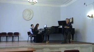 Н. Метнер "Сумерки" на слова Ф. Тютчева, ор.24