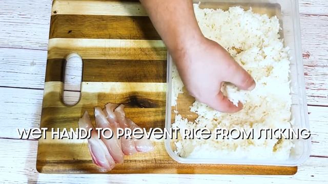 Homemade Shiromi Nigiri (White Fish Nigiri Sushi) смотреть онлайн