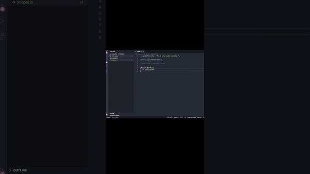 SCOPES IN JAVASCRIPT