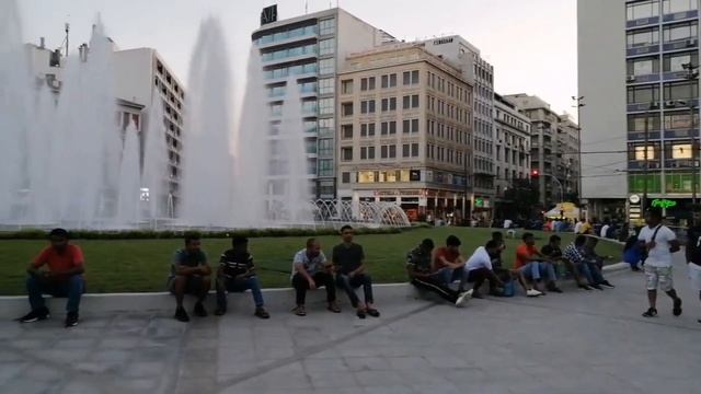 Athens city || ATHENS Capital of Greece || omonia Square || EU CRZAY LIFE | (Vlog) смотреть онлайн