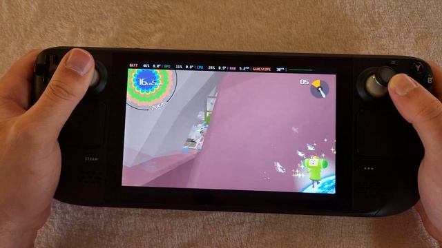 Steam Deck | Katamari Damacy REROLL | 720p | High settings смотреть онлайн