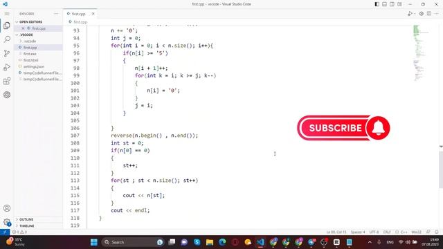 B. Maximum Rounding | Codeforces Round 891 (Div. 3) | Codeforces solution смотреть онлайн
