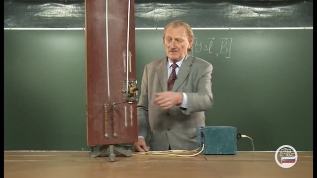 Взаимодействие параллельных токов смотреть онлайн