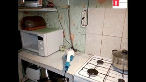 Влог: мою  на кухне паровой шваброй kitfort кт-1001-2/Чудо техника