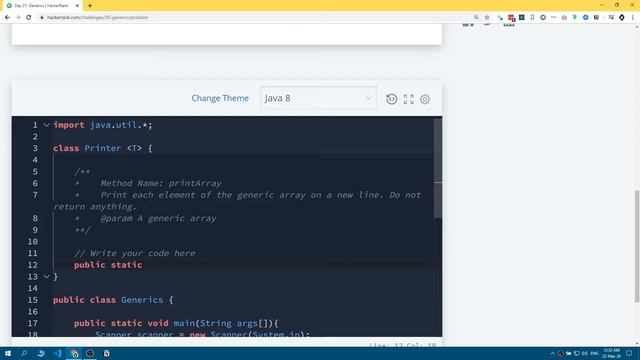 Generics In Java | 30 Days of Code in Python | Day 21