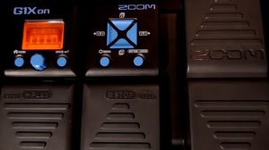 GUITAR ACOUSTIC SIMULATOR PEDAL EFFECT ZOOM G1Xon DEMO