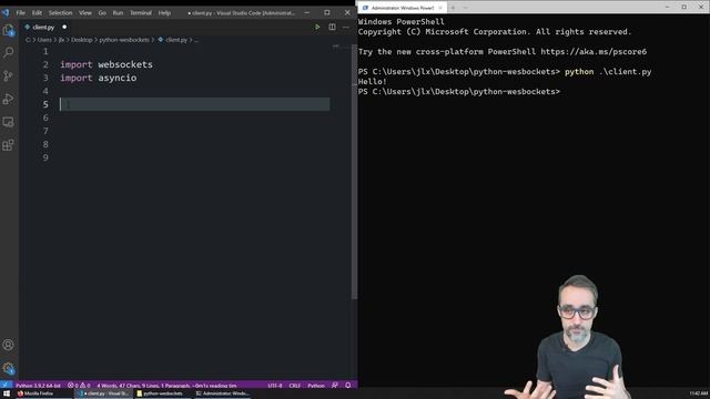 8.1 How to Create a WebSocket Client in Python - Fun with WebSockets!
