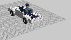 Как сделать полицейскую машину из LEGO