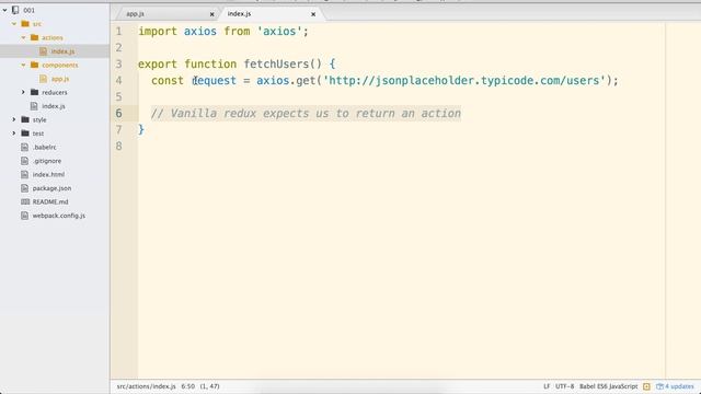 Basics of Redux Thunk смотреть онлайн