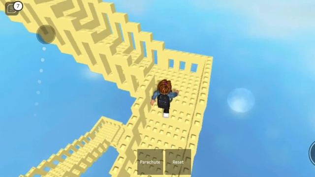 #roblox Climb 2000 stairs! Забрался на 2000 ступень и прыгнул в игре ROBLOX смотреть онлайн