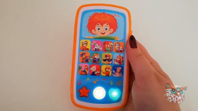 Мультиплеер с огоньками "Весёлый Антошка" (Азбукварик) смотреть онлайн