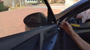 BL Mazda 3 (2009 to 2013): How to remove and replace a wing mirror.