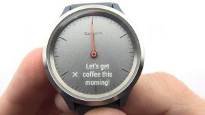 Garmin Vivomove 3S Granite Blue Unboxing 4K (010-02238-20)