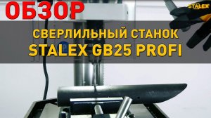 Сверлильный станок STALEX GB25 Profi | Обзор 2019