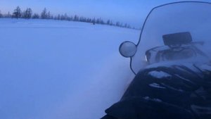 Ski-doo Expedition SE 1200 4-tec поожил на бок