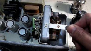 Ламповый усилитель от киноаппарата "Школьник".