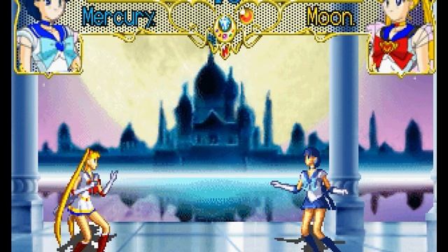 Bishoujo Senshi Sailor Moon SuperS: Various Emotion (Sega Saturn/1996) Sailor Mercury [Playthrough]
