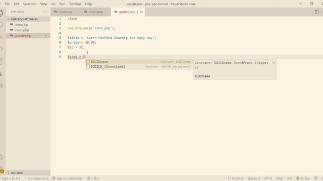 PHP MySQL PDO tutorial for beginners | PHP MySQL Programming