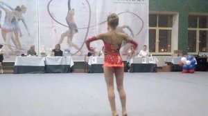 Моё выступление на гимнастике