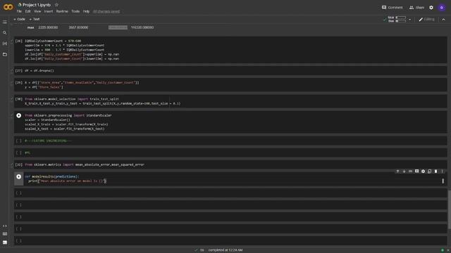 Python Data Science Project - Supermarket Sales (Data Analysis & Machine Learning)