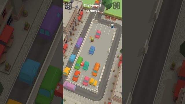 Parking Jam 3D | Challenge 2 Gameplay Android/iOS Mobile Car Puzzle Game #shorts