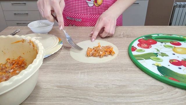 Сочные и ХРУСТЯЩИЕ чебуреки с мясом и тыквой. Быстрый рецепт ПУЗЫРЧАТЫХ чебуреков из ГОТОВОГО теста