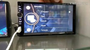Видео обзор - Автомагнитола eplutus CA772BT USB micro AUX двухдиновая + пульт