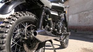 Мотоцикл SCRAMBLER-II. Небольшой, но очень классный мот.